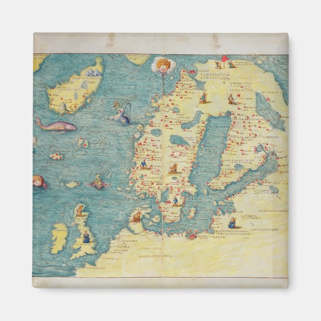 Northern Europe Magnet (Front)