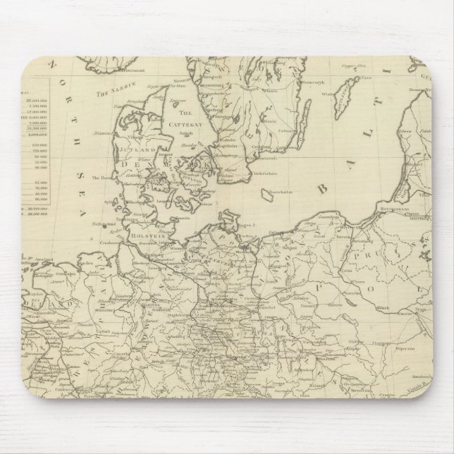 Northern Europe Mouse Mat (Front)
