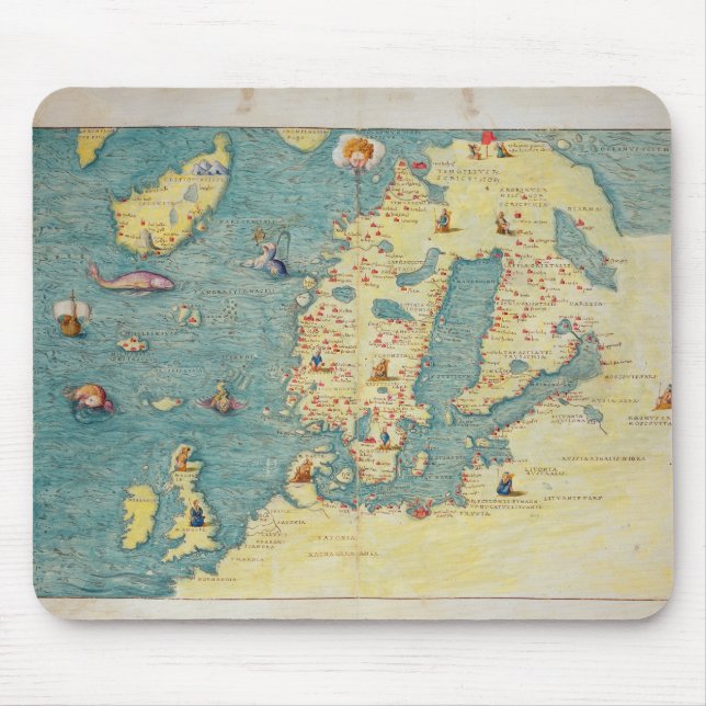 Northern Europe Mouse Mat (Front)