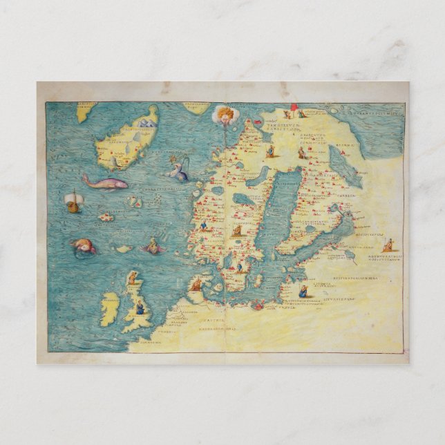 Northern Europe Postcard (Front)