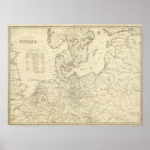 Northern Europe Poster