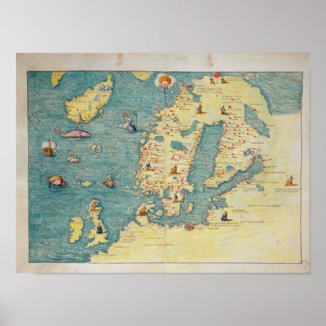 Northern Europe Poster (Front)