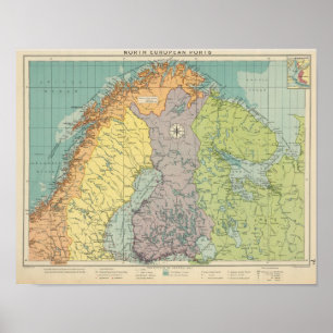 Northern European ports Poster