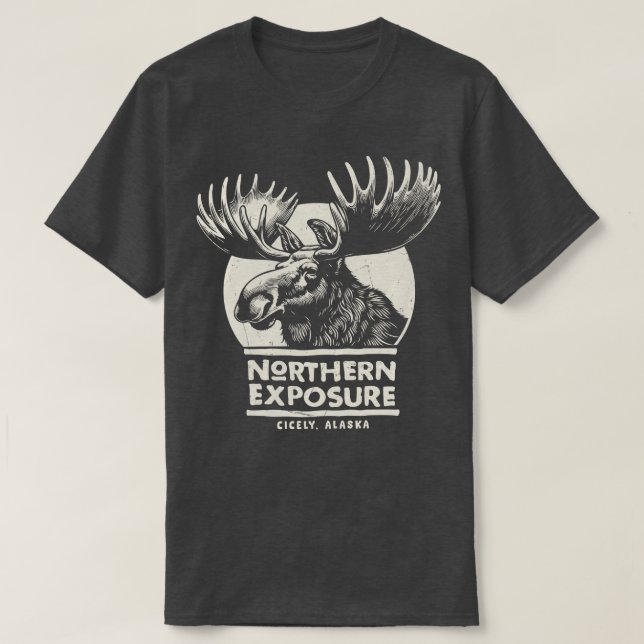 Northern Exposure Cicely Alaska TShirt 7 (Design Front)