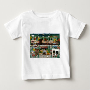 "Northern Exposure" ~ Roslyn, Washington Baby T-Shirt