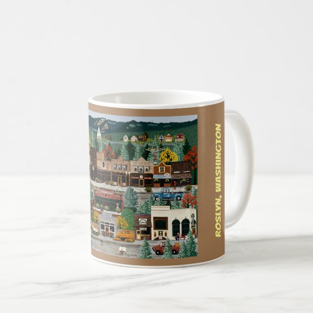 "Northern Exposure" ~ Roslyn, Washington Coffee Mu Coffee Mug (Front Right)