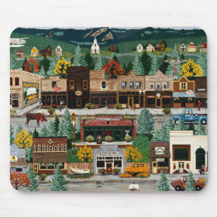 "Northern Exposure" ~ Roslyn, Washington Mouse Mat