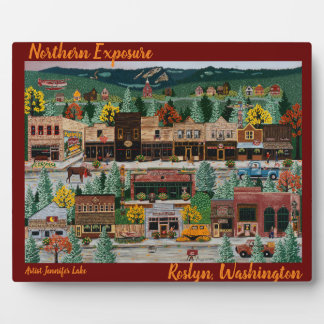 "Northern Exposure" ~ Roslyn, Washington Plaque