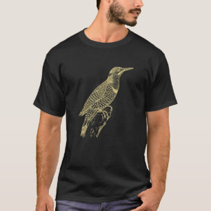 Northern Flicker Birdwatching Ornithologist T-Shirt