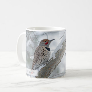 Northern Flicker Isaiah 1:18 KJV Coffee Mug