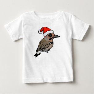 Northern Flicker Santa Claus (yellow shafted) Baby T-Shirt