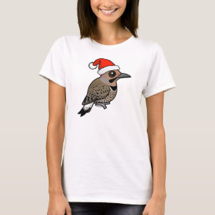 Northern Flicker Santa Claus (yellow shafted) T-Shirt