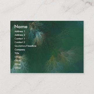 NORTHERN FOREST CANOPY BUSINESS CARD