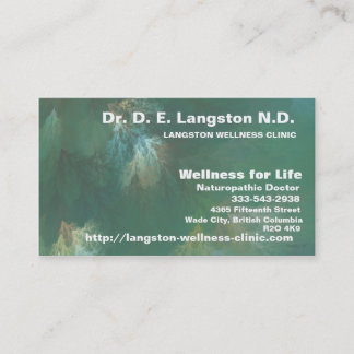 NORTHERN FOREST CANOPY BUSINESS CARD