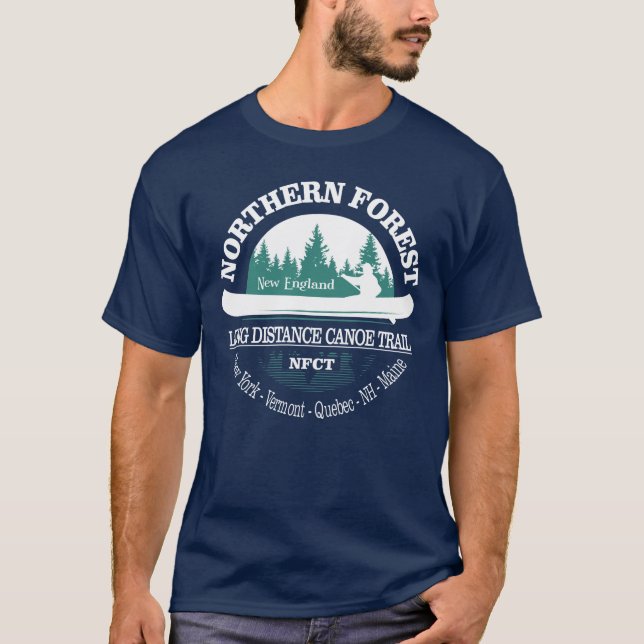 Northern Forest CT (canoe) T-Shirt (Front)