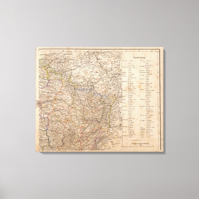 Northern France Canvas Print (Front)
