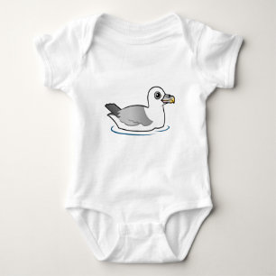 Northern Fulmar (light morph) Baby Bodysuit