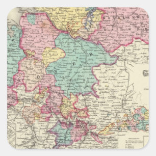 Northern Germany 2 Square Sticker