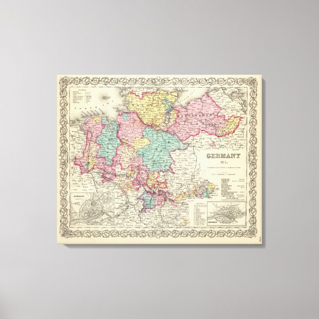 Northern Germany Canvas Print (Front)