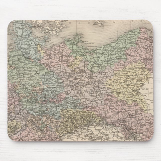 Northern Germany Mouse Mat (Front)