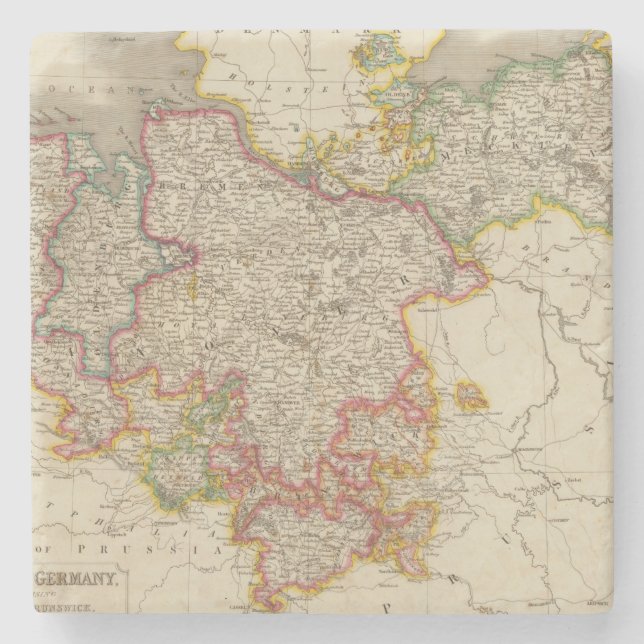 Northern Germany Stone Coaster (Front)