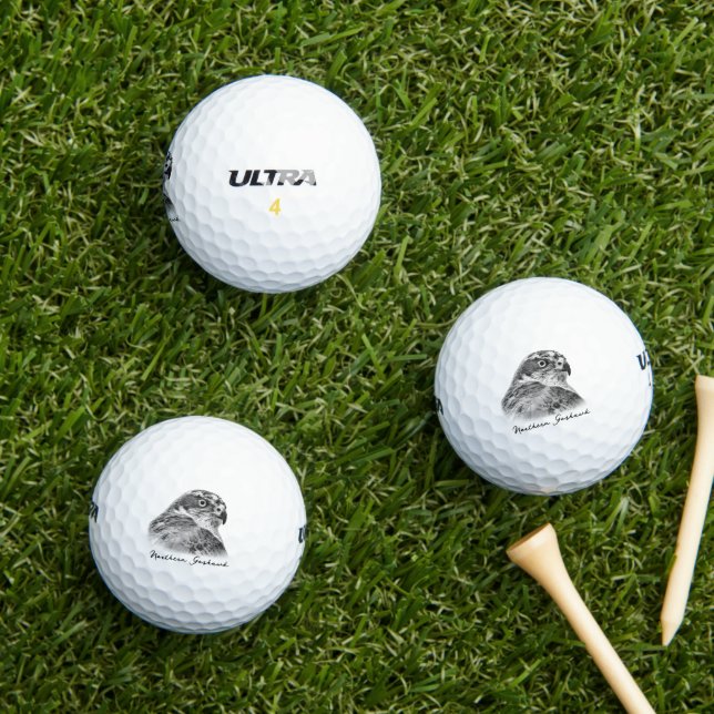 Northern Goshawk ゴルフボール Golf Balls (Insitu Grass)
