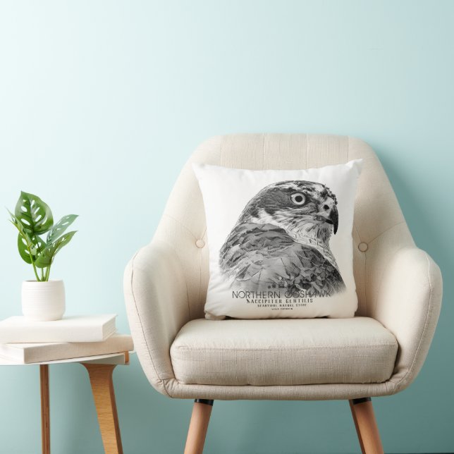 Northern Goshawk Cushion (Chair)