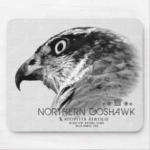Northern Goshawk Mouse Mat