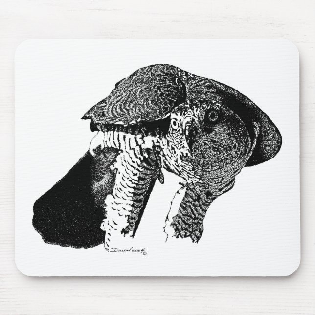 Northern Goshawk Mouse Mat (Front)