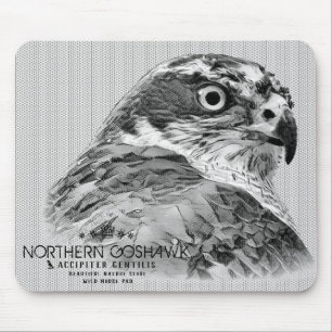 Northern Goshawk Mouse Mat