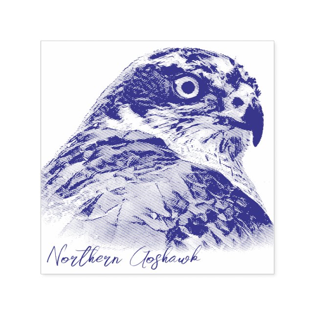 Northern Goshawk Self-inking Stamp (Design)