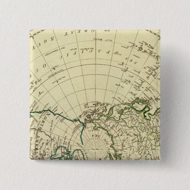 Northern Hemisphere 2 15 Cm Square Badge (Front)