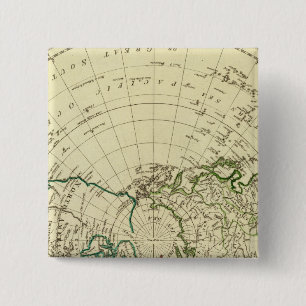 Northern Hemisphere 2 15 Cm Square Badge