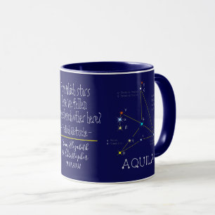 Northern Hemisphere Constellation Aquila Mug