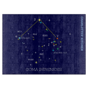 Northern Hemisphere Constellation Coma Berenices Cutting Board