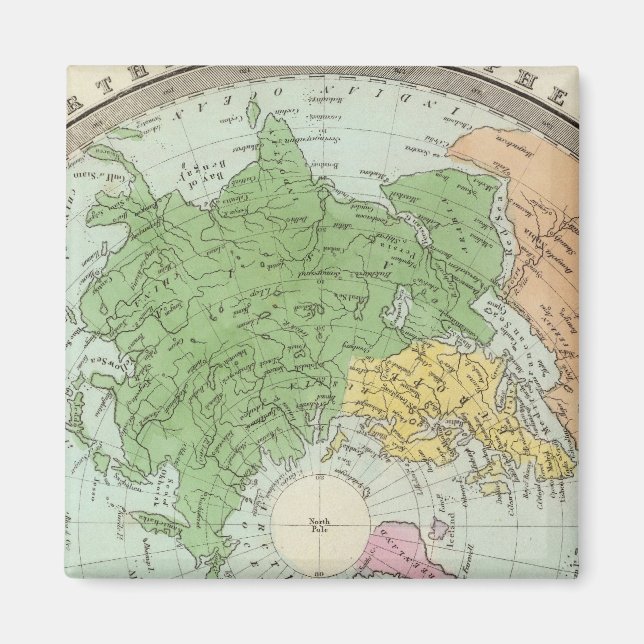 Northern Hemisphere Magnet (Front)