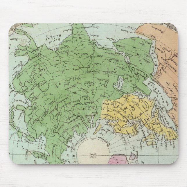 Northern Hemisphere Mouse Mat (Front)