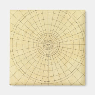 Northern Hemisphere Outline Magnet