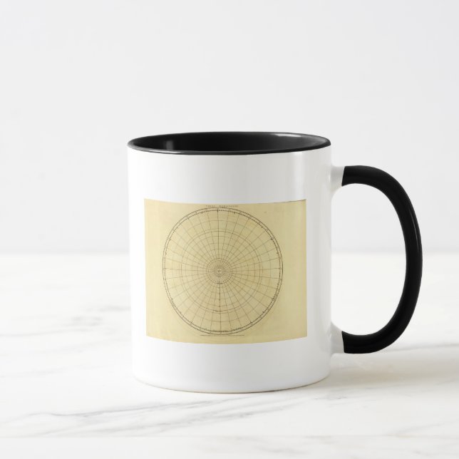 Northern Hemisphere Outline Mug (Right)