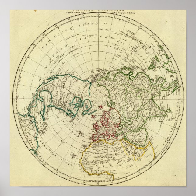 Northern Hemisphere Poster (Front)