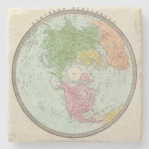 Northern Hemisphere Stone Coaster