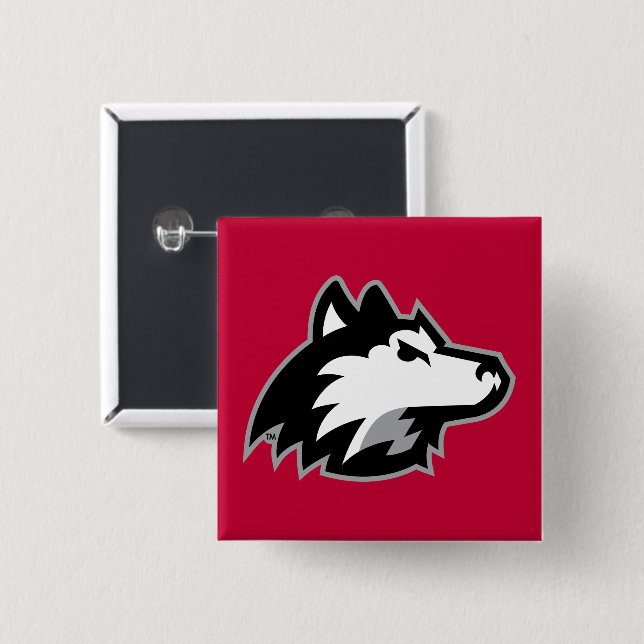 Northern Illinois Huskies 15 Cm Square Badge (Front & Back)