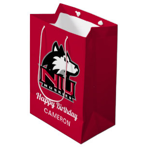 Northern Illinois Huskies   Birthday Medium Gift Bag