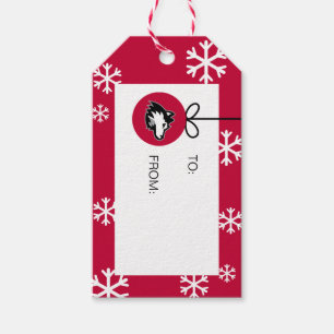 Northern Illinois Huskies   Christmas Gift Tags