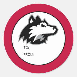 Northern Illinois Huskies   Graduation Classic Round Sticker
