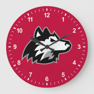Northern Illinois Huskies Large Clock
