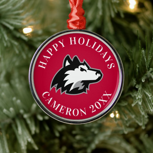 Northern Illinois Huskies Metal Tree Decoration (Tree)