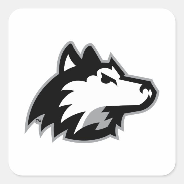 Northern Illinois Huskies Square Sticker (Front)