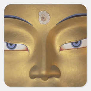 Northern India, Ladakh, Thikse gompa Square Sticker