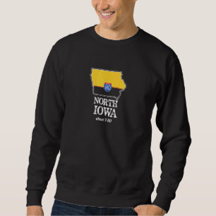 Northern Iowa I-80 Interstate Corn Belt Pork Farm Sweatshirt